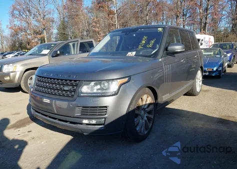 2016 Land Rover Range Rover 5.0L V8 Supercharged from USA, damaged, VIN SALGS2EF4GA253143